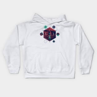 It fell from the stars, It rose from the sea Kids Hoodie